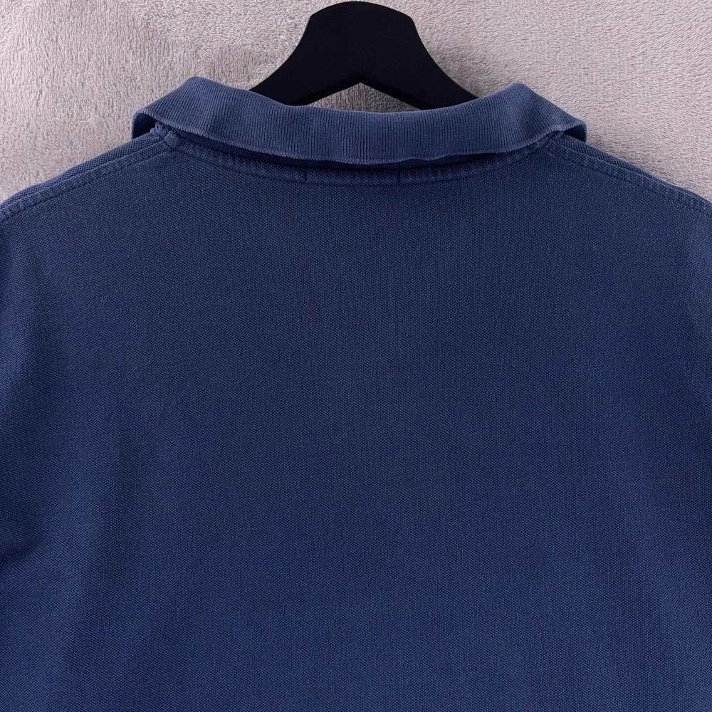 Ralph Lauren Pink Pony Polo Shirt Mens XL Navy Blue Cotton Classic Fit Preppy